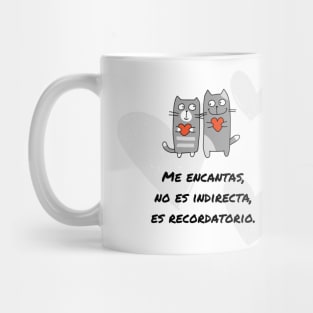 words of inspiration - cat´s lovers Mug